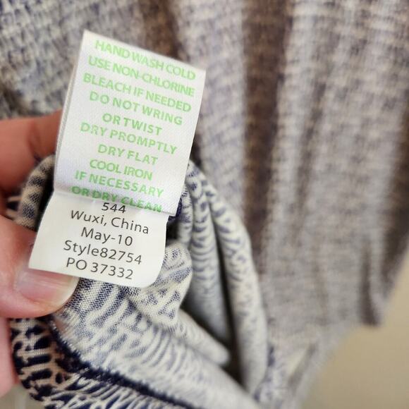 Lilly‎ Pulitzer Blaney Dress Ruffle Trim Navy Size XS - Picture 9 of 13